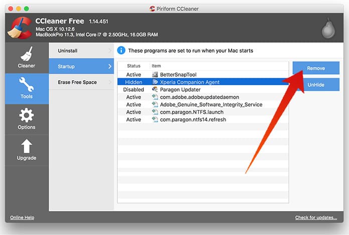 ccleaner for mac os x 10.6